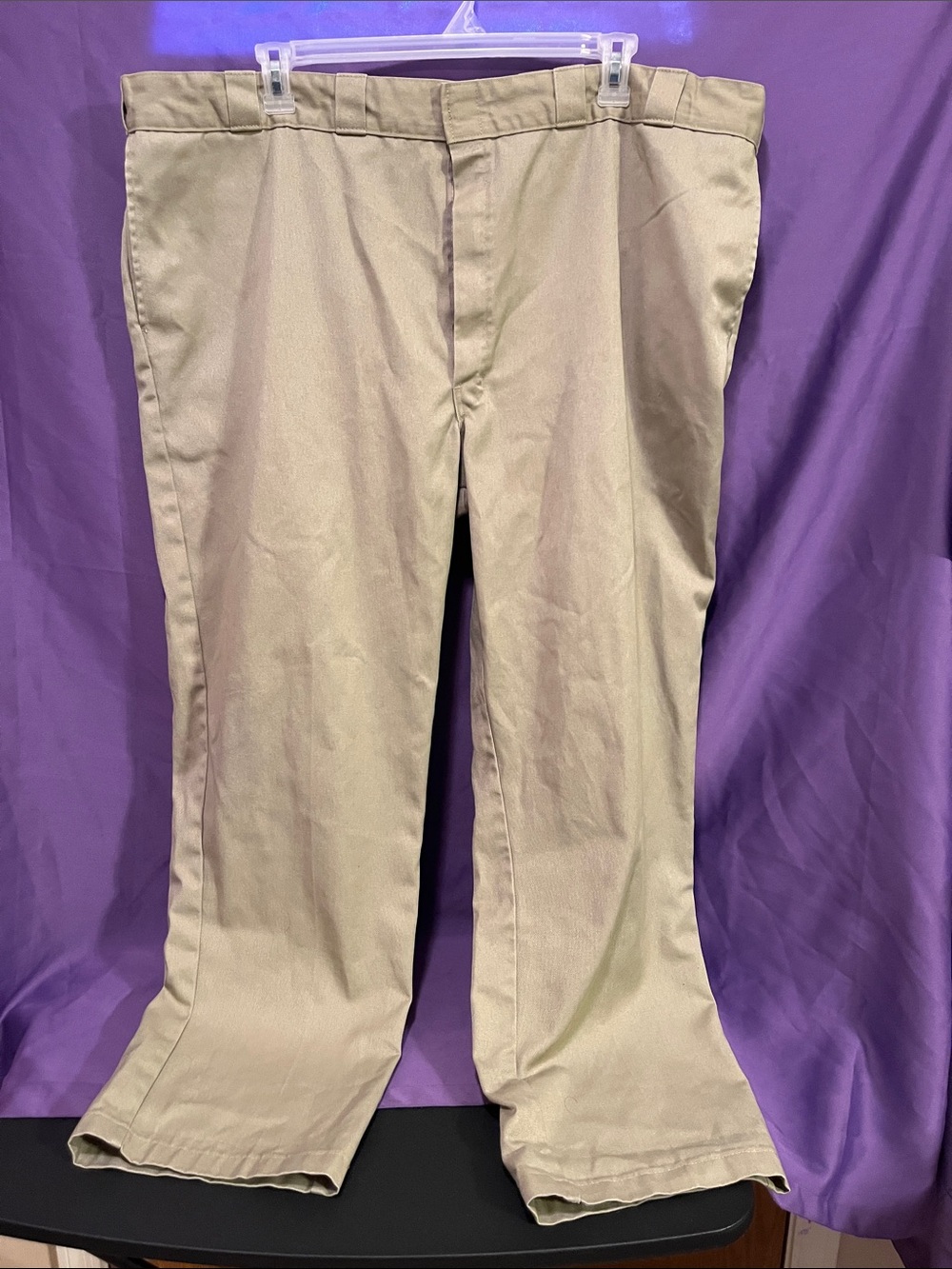 Dickies Khaki Straight-Leg Work Chinos